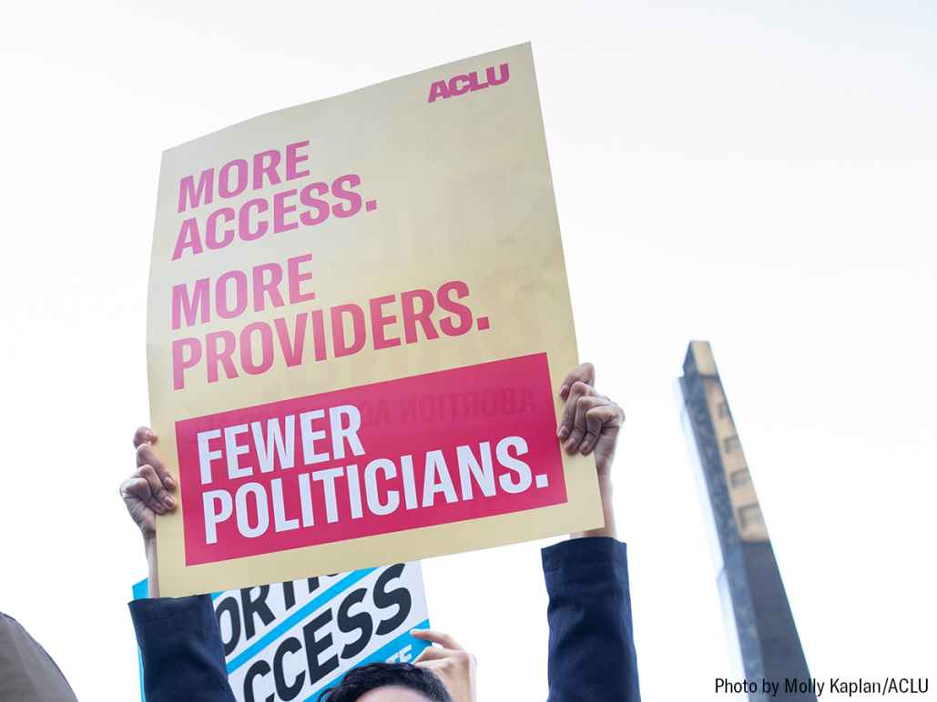 More access. More providers. Fewer politicians.