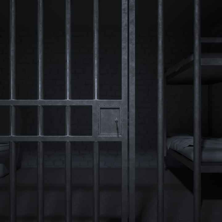 Dark Jail Cell