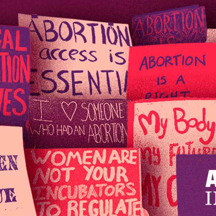 Abortion Rally Signs